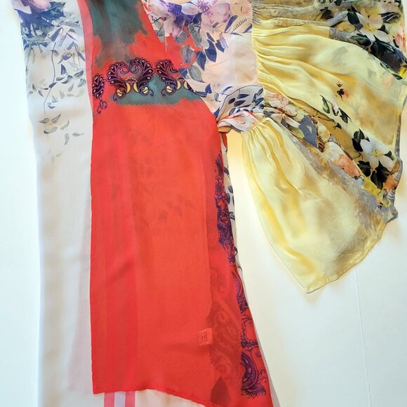 Anthropologie Floral Floreat Kimono | Excellent | Dry Cleaned - Picture 3 of 6